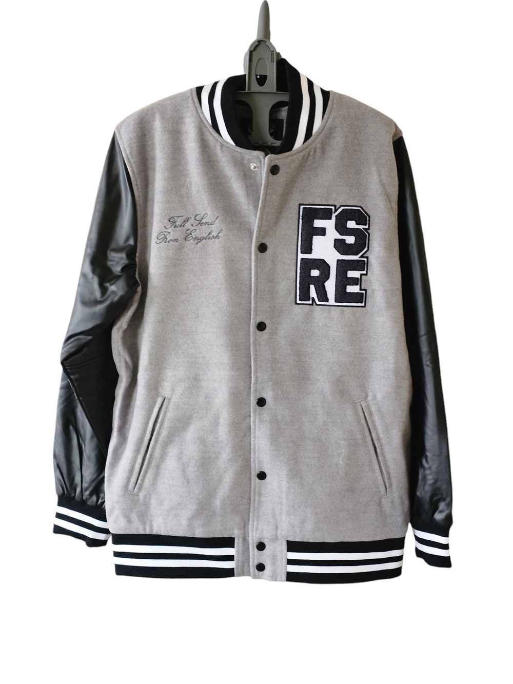 Full Send Ron English Varsity Bomber Jacket NWT Size M (Large M)